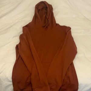 Gilly Hicks orange fitness sweater